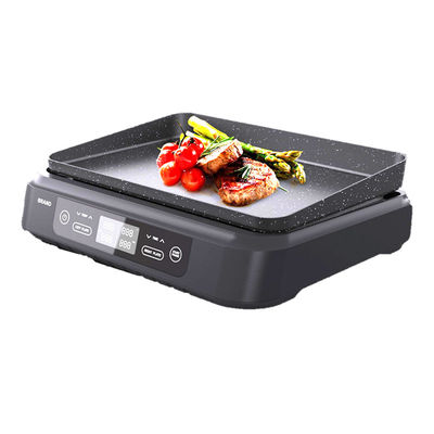 2 ชิ้นลึก Xxl Grill เครื่องทําแซนวิช ปรับอุณหภูมิ ปรับออก แหล่งพลังงานไฟฟ้า Ptfe การใช้ในครัวเรือน