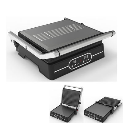 ติดต่อครัวเรือน 2000w แซนวิช พรีส กรีล พลาสติกพานินี กรีล