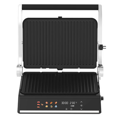 2200w สามารถแยกออกได้ 4/6 แผ่น Panini เครื่องทําด้วยเครื่องตรวจสอบ