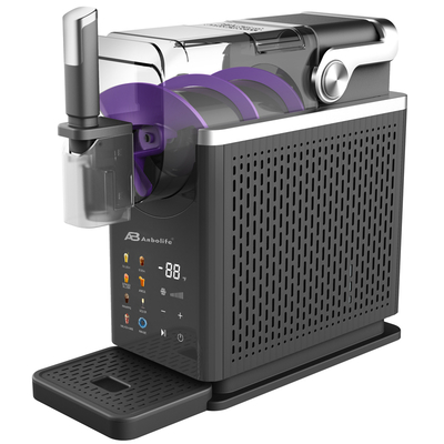 Anbolife 1.9L เครื่องทําสลัชชี่ไฟฟ้าสําหรับไอศกรีมและน้ําแข็ง