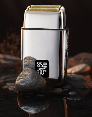 ANBOLIFE มีดโกนหนวดไฟฟ้าโลหะย้อนยุคแบบชาร์จไฟได้ พร้อมคุณสมบัติกันน้ำ IPX5 ใช้งานได้ 90 นาที และแบตเตอรี่ 600mAh