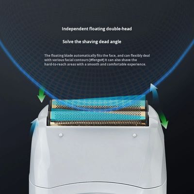 เครื่องโกนไฟฟ้าแบบชาร์จใหม่ แบตเตอรี่ 1200mAh และจอดิจิตอลสําหรับการดูแลชาย