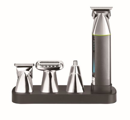 เครื่องตัดผมไฟฟ้า 5 ใน 1 มีหลายฟังก์ชัน แบตเตอรี่ 1200mAh และรับประกัน 1 ปีสําหรับการชาร์จเร็วและเครื่องตัดผมที่สามารถซักได้ทั้งร่างกาย