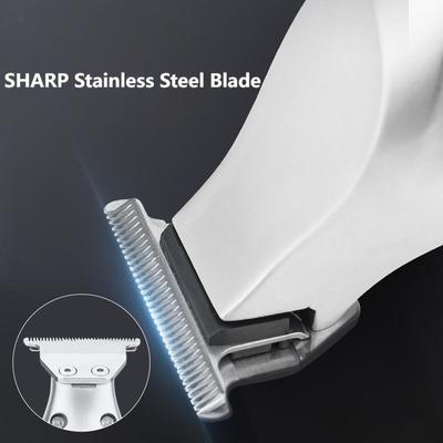 ปัตตาเลี่ยนตัดผมสำหรับมืออาชีพ พร้อมแบตเตอรี่ลิเธียม 2200mAh จอแสดงผล LED และบรรจุภัณฑ์กล่องของขวัญ