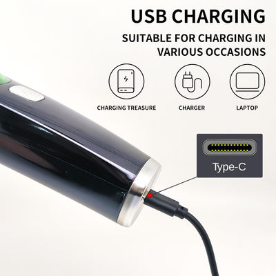 เครื่องตัดผมแบบสูญญากาศอัตโนมัติเสียงเบา พร้อมใบมีดเซรามิกสีดำสำหรับใช้ในร้านทำผมและใช้ในบ้าน