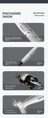เครื่องโกนไฟฟ้า 6 ใน 1 เครื่องตัดผมจมูกและเครื่องตัดผมหลายฟังก์ชัน พร้อมรับประกัน 1 ปี และพลังงาน USB สามารถชาร์จใหม่ได้