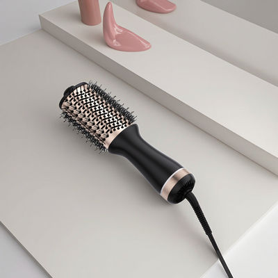 แปรงลมร้อนไทเทเนียม 1200W พร้อมรับประกัน 1 ปี และแรงดันไฟฟ้าคู่เพื่อการจัดแต่งทรงผมที่ง่ายดาย