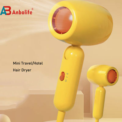 เครื่องแห้งผม 600W 220-240V พร้อม 2 การตั้งค่าความเร็วและฟังก์ชันไอออนสําหรับการแห้งเร็ว