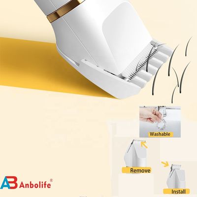 เครื่องตัดผมไฟฟ้าแบบชาร์จใหม่สําหรับผู้หญิง พร้อมแบตเตอรี่ 600mAh กันน้ํา IPX7 และเครื่องตัดผม Bikini 100 นาที