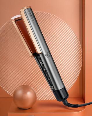 2 ใน 1 เครื่องขัดผมแบบเปียกถึงแห้ง และ เครื่องขัดทรงผมที่มี 13 การตั้งค่าอุณหภูมิและการอบอุ่นเร็ว