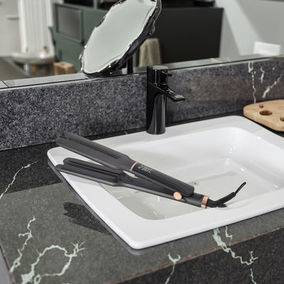 เครื่องขัดผมแบบแผ่นลอยยาวนานมากด้วย 10 การตั้งค่าความร้อนและแผ่นเซรามิก 13.7 * 110 มม