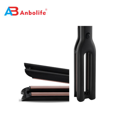 เครื่องหนีบผมเคลือบเซรามิก ปรับอุณหภูมิได้ 120-210°C และสายไฟหมุนได้ 360°