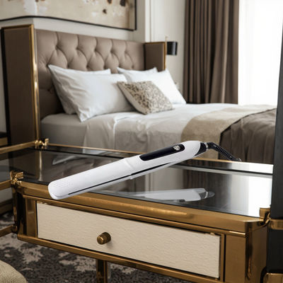 เครื่องหนีบผมและที่หนีบผมตรงระดับมืออาชีพ พร้อม 10 ระดับอุณหภูมิ ช่วง 130-230°C และแผ่นเทฟลอนเพื่อผมเรียบลื่น ไม่ชี้ฟู