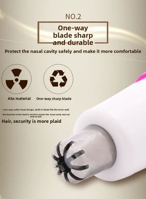 ANBOLIFE เครื่องตัดผมจมูกไฟฟ้า พร้อมแบตเตอรี่ลิเดียม สําหรับใช้ในครัวเรือน เครื่องตัดผมพลาสติกที่ทนทาน