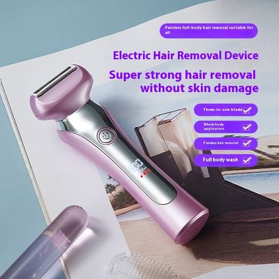 ANBOLIFE Electric Shaver for Women with Digital Display Full Body and Underarm Hair Removal Device