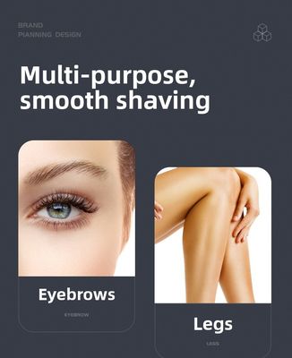 เครื่องโกนไฟฟ้าแบบ USB สามารถชาร์จได้ ด้วยแบตเตอรี่ขนาด 600mAh และใช้เวลา 90 นาที