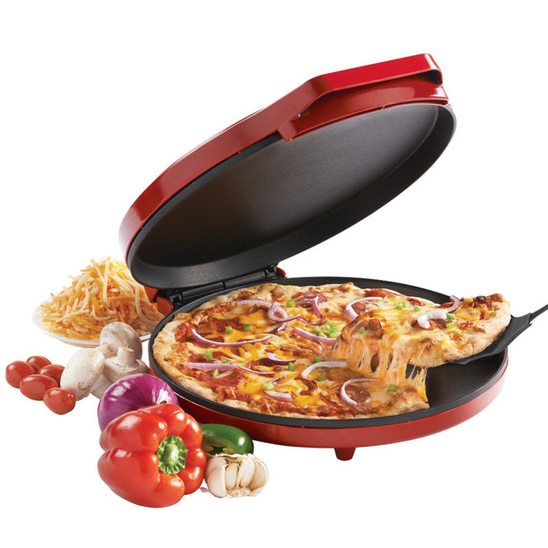 กลมไม่ติด หนัก Anodized ผิวเคลือบไฟฟ้า Pizza Pan DIY อาหารเตาอบอลูมิเนียมสับ Pizza Pan ของคุณภาพสูง Frying Pizza Pan