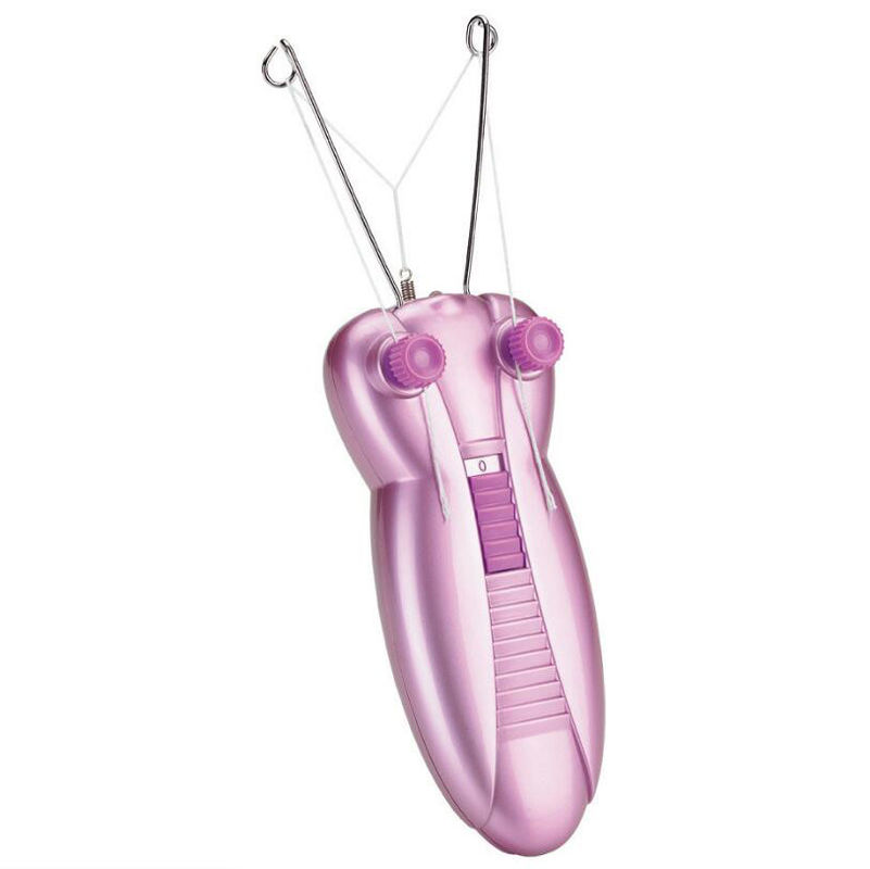 ผู้หญิงชายผึ้ง อิเล็กทรริกหน้า Epilator ใยยาง ผ่อนคลายพลังงานด้วยตัวชี้แจงแสง