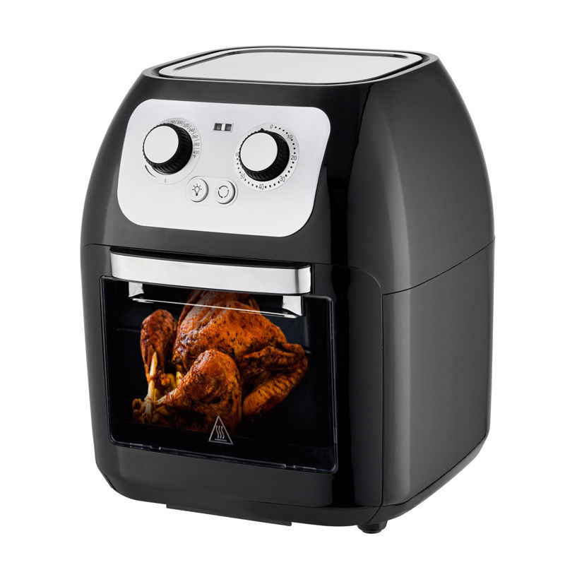1800W 12L ดิจิตอลอากาศ Fryer Oven เครื่องปรุงอาหารไร้น้ํามัน โตสเตอร์หลายฟังก์ชันที่มี 12 สูตรทําอาหาร