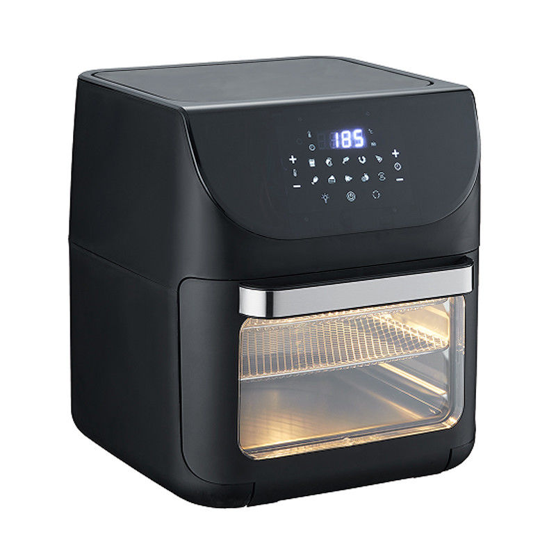 ไม่ใช้น้ํามัน 8L 1800W ดิจิตอลสแตนเลสสแตนเลสใช้ในบ้าน ทัชสกรีน Air Fryer Steam Smart