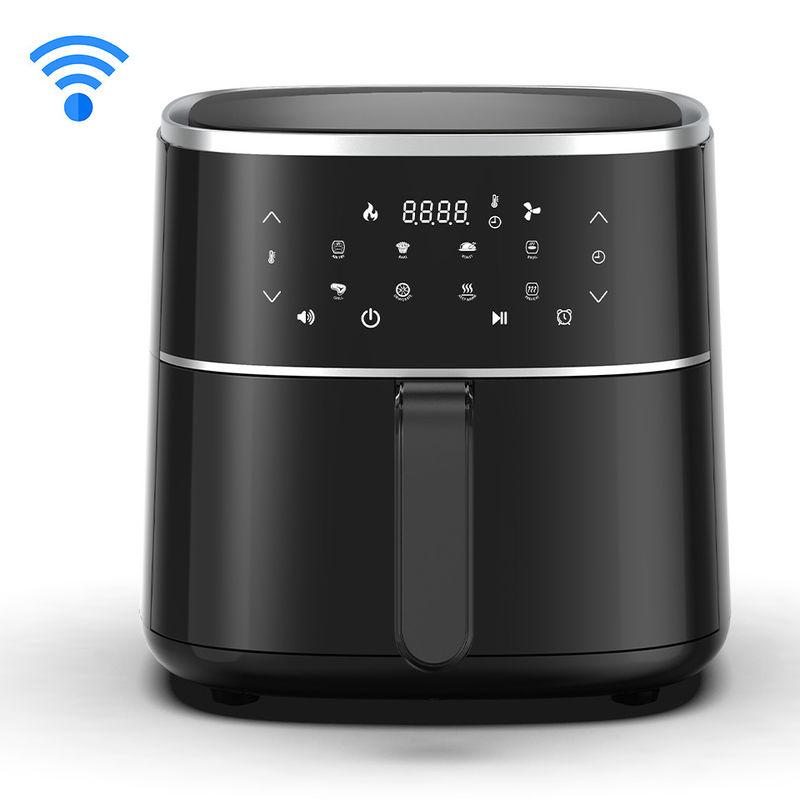 อิเล็กทริก Wifi Tuya 3.5L 4L 5.5L 6.5L 8L 9L สมาธิกระจกน้ํามันฟรี Deep Fryer