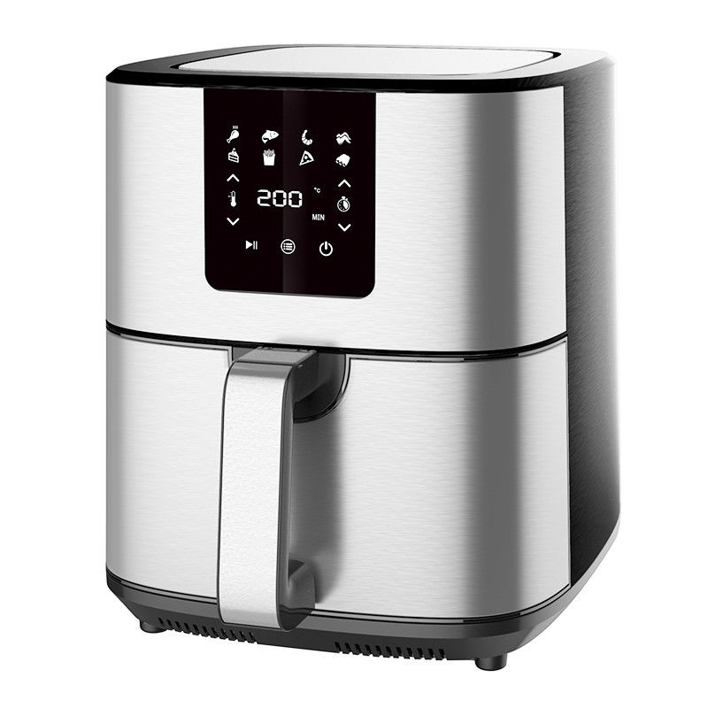 7 ลิตร สแตนเลส ดิจิตอล Steam Function อากาศทอสเตอร์เตาอบไม่มีน้ํามัน Deep Fryer / Grill