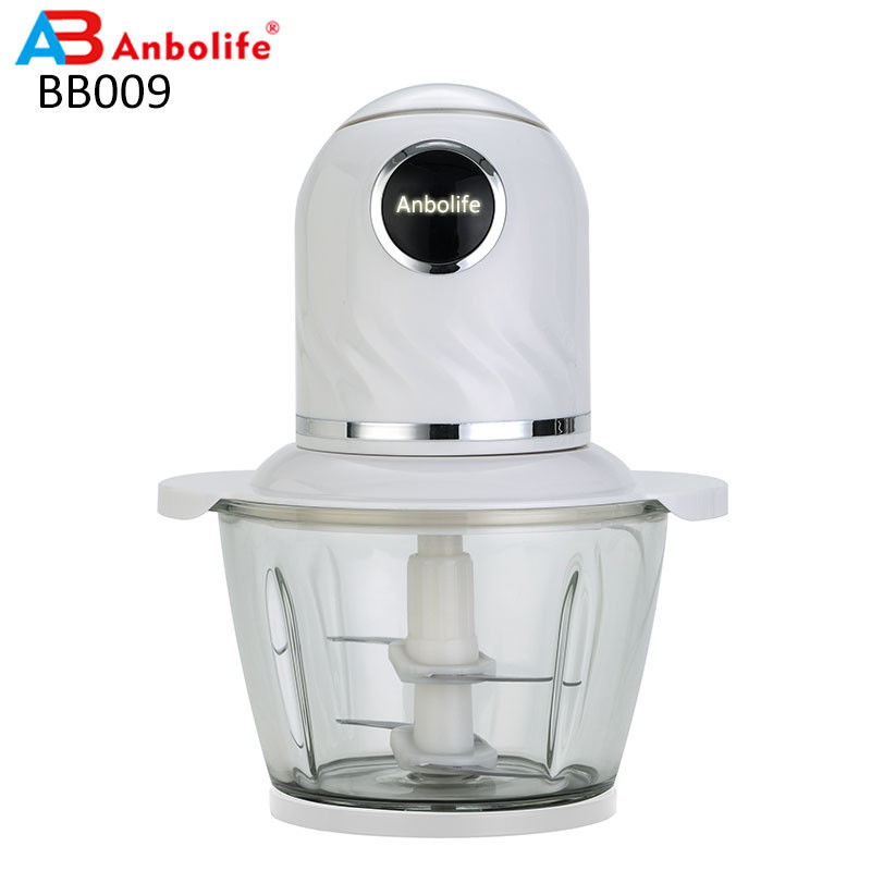 เครื่องผสมอาหาร พกพา 0.8L เหล็กไร้ขัด สําหรับเนื้อ ผัก ผลไม้และถั่ว
