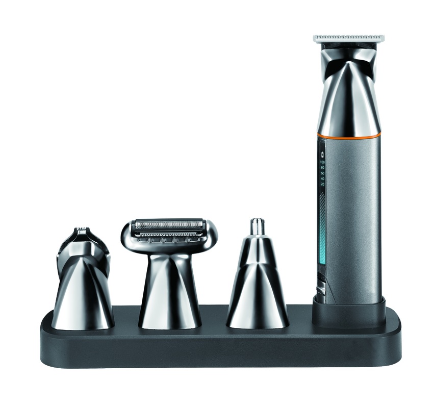 เครื่องตัดผมไฟฟ้า 5 ใน 1 มีหลายฟังก์ชัน แบตเตอรี่ 1200mAh และรับประกัน 1 ปีสําหรับการชาร์จเร็วและเครื่องตัดผมที่สามารถซักได้ทั้งร่างกาย