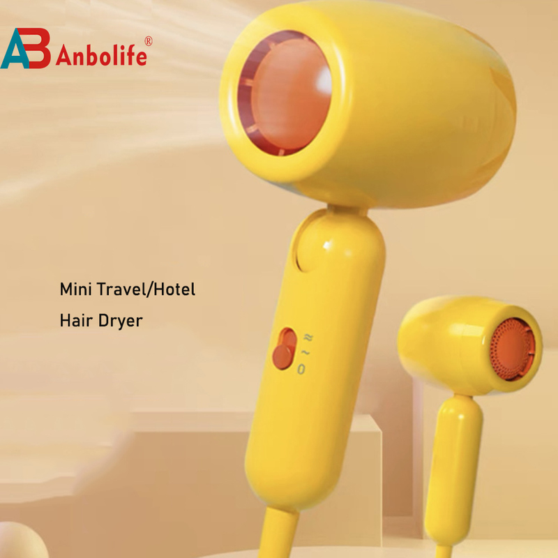 เครื่องแห้งผม 600W 220-240V พร้อม 2 การตั้งค่าความเร็วและฟังก์ชันไอออนสําหรับการแห้งเร็ว